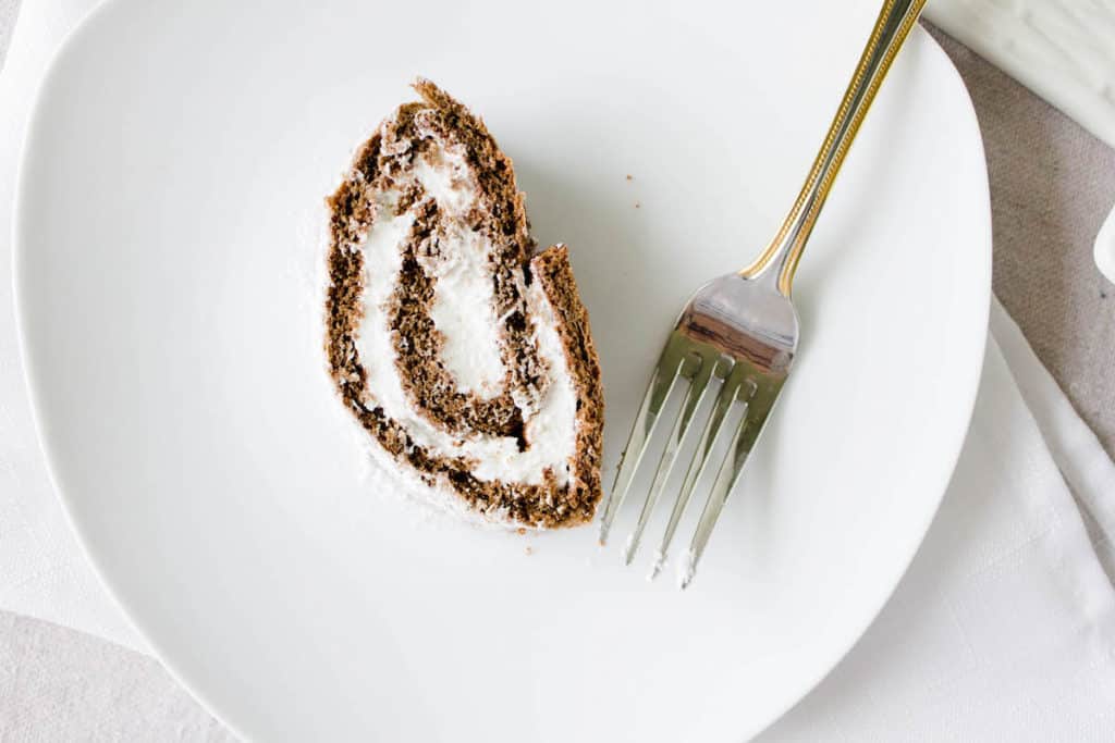 chocolate roulade cake