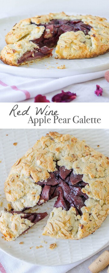 Red Wine Apple Pear Galette