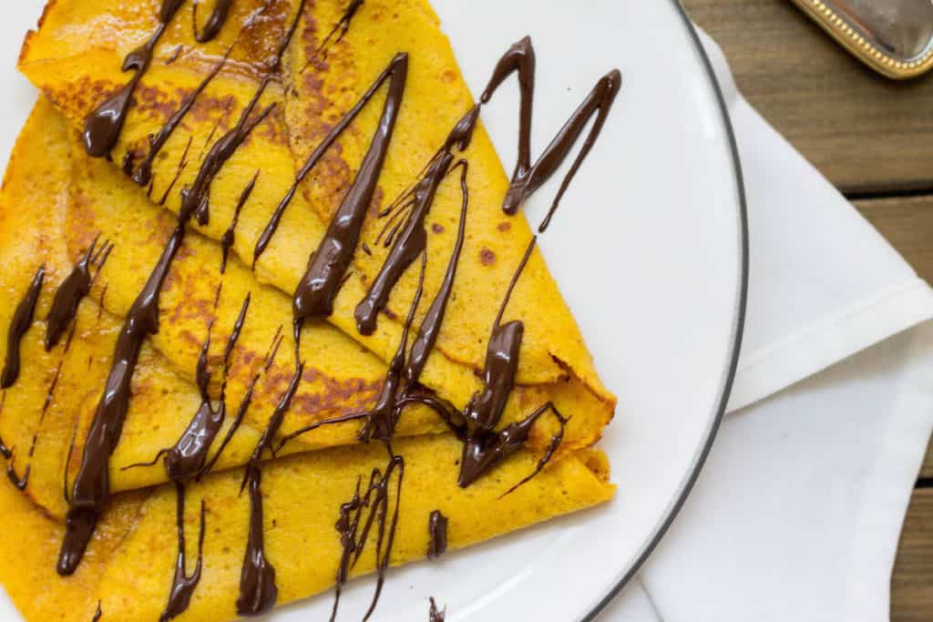 pumpkin crepes