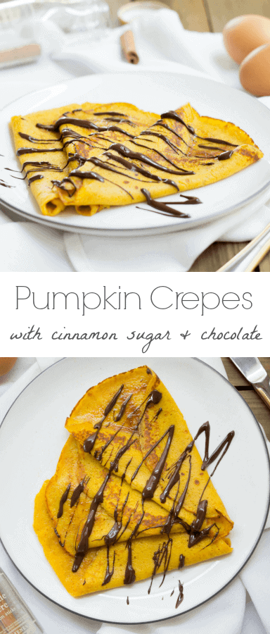 pumpkin crepes