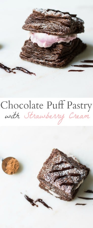 chocolate puff pastry