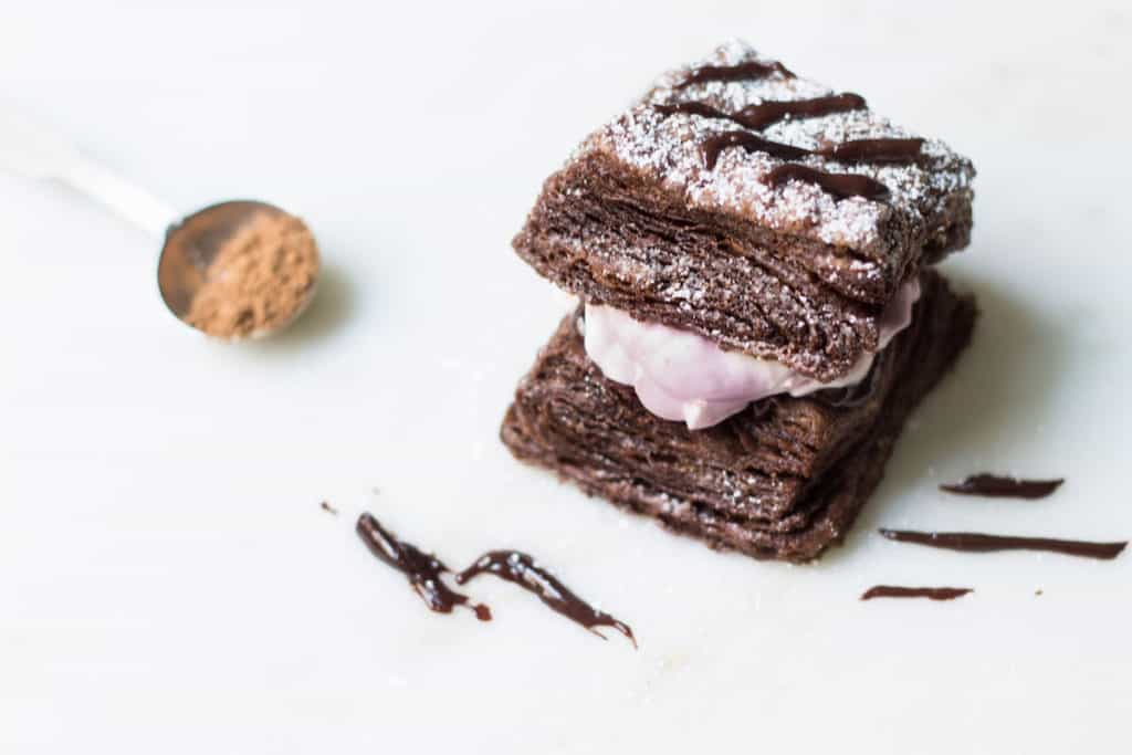 chocolate puff pastry 