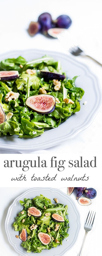 arugula fig salad
