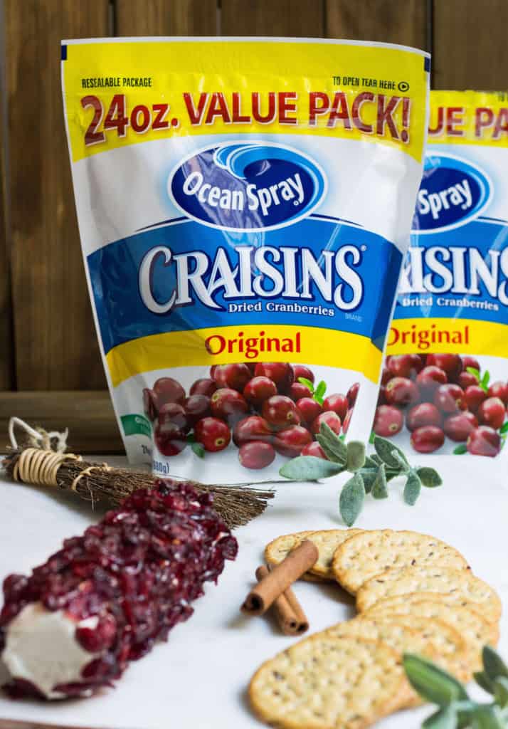 cranberry cheese log