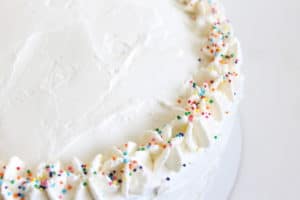 classic yellow cake