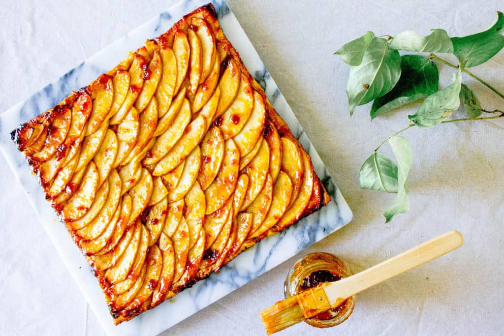 french apple tart