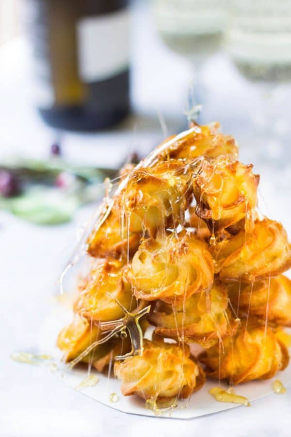 Croquembouche Recipe | Cream Puff Tower (Profiterole) - Mon Petit Four