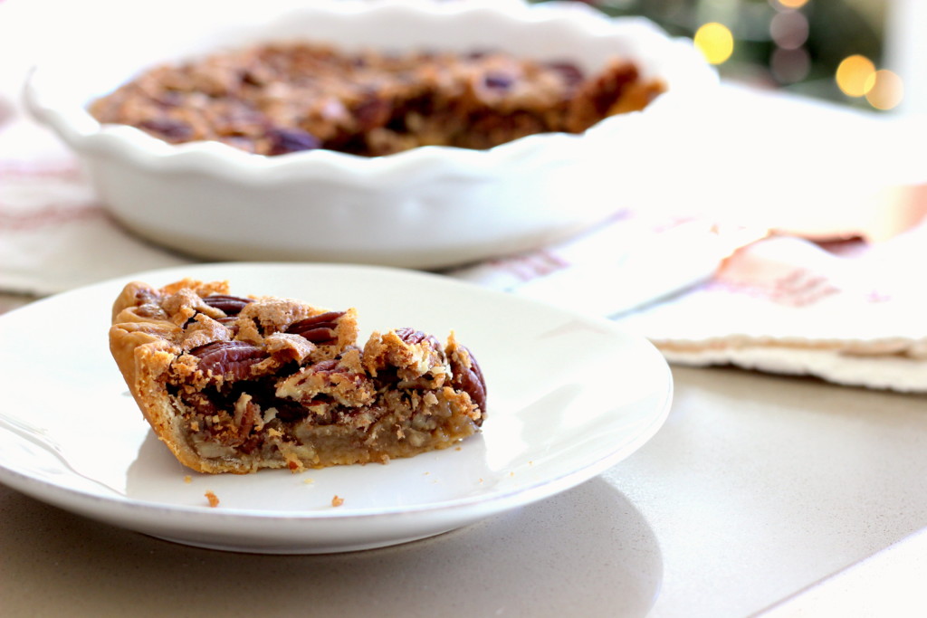 pecan pie slice