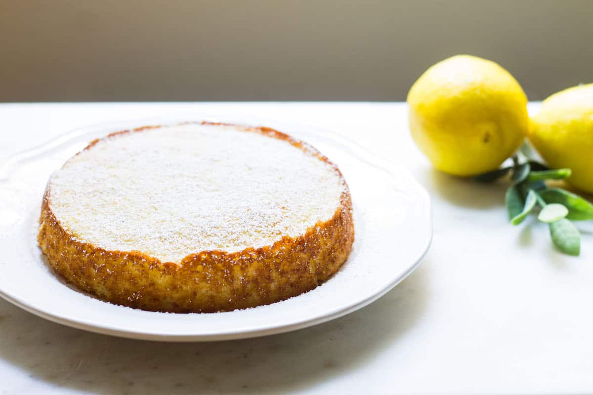 easy lemon ricotta cake image