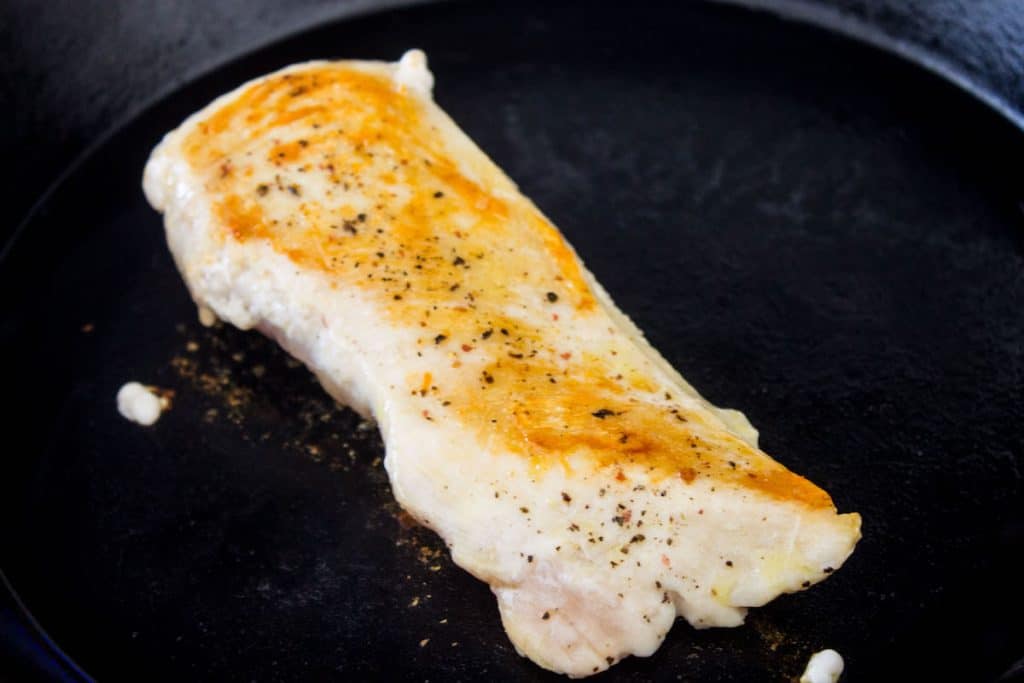 Kale Caesar Salad with Grilled Chicken