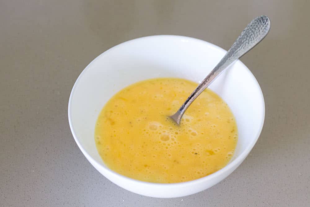 baked frittata beaten eggs