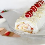 Strawberry Swiss Roll Cake Recipe