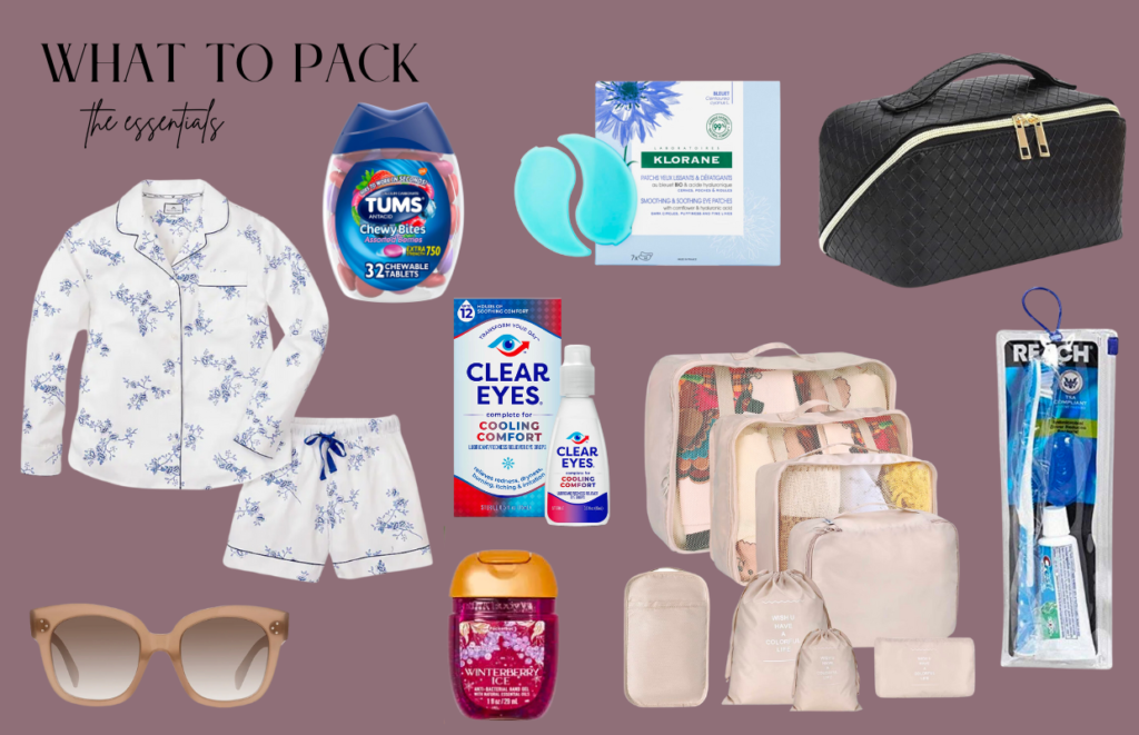 packing essentials for spring