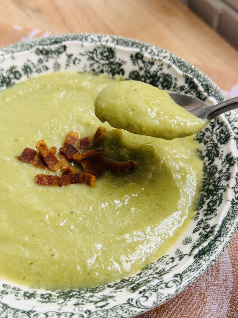 spoonful of easy broccoli soup