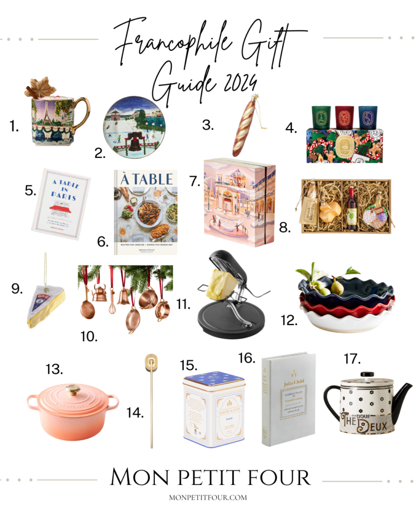 Francophile gifts for the home and kitchen