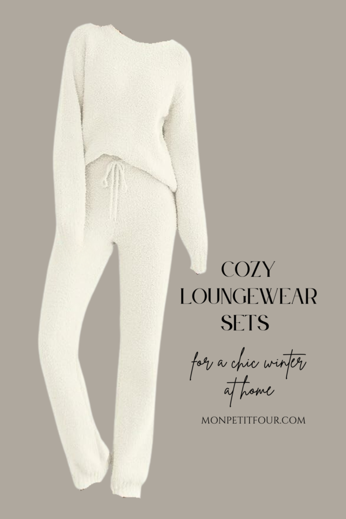 fleece loungewear set