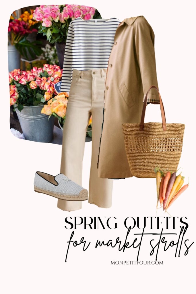 spring outfits for market strolls