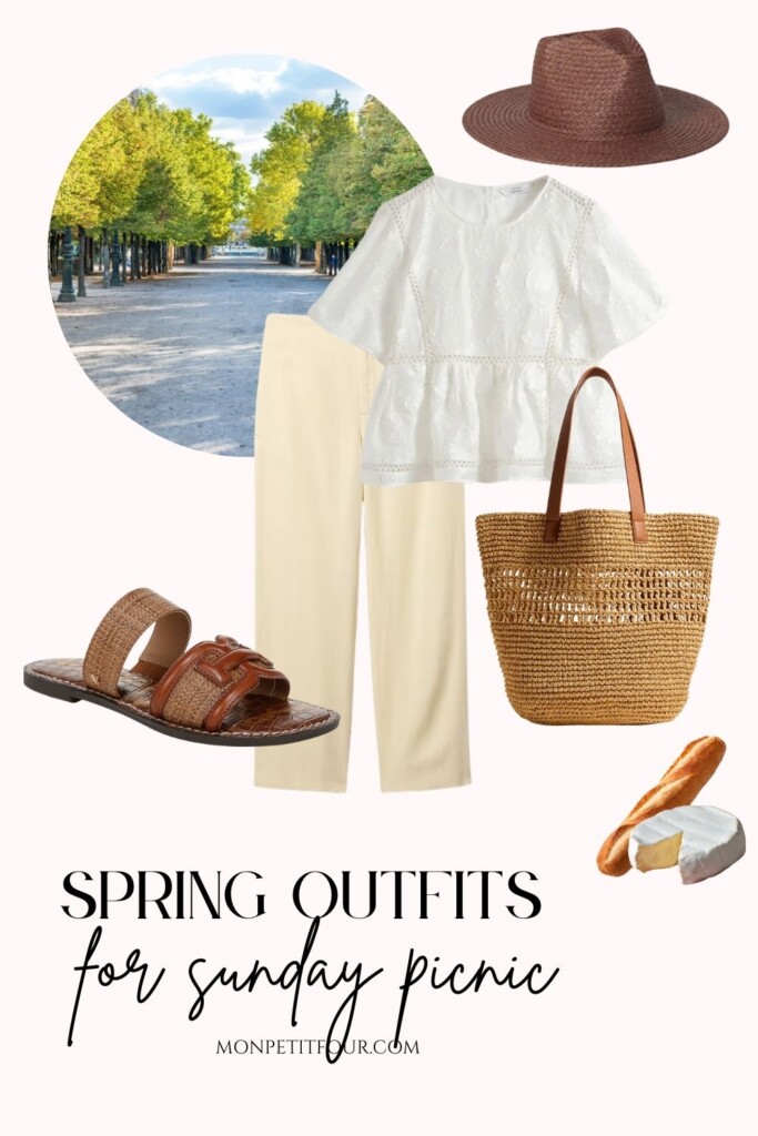 spring outfits for sunday picnic