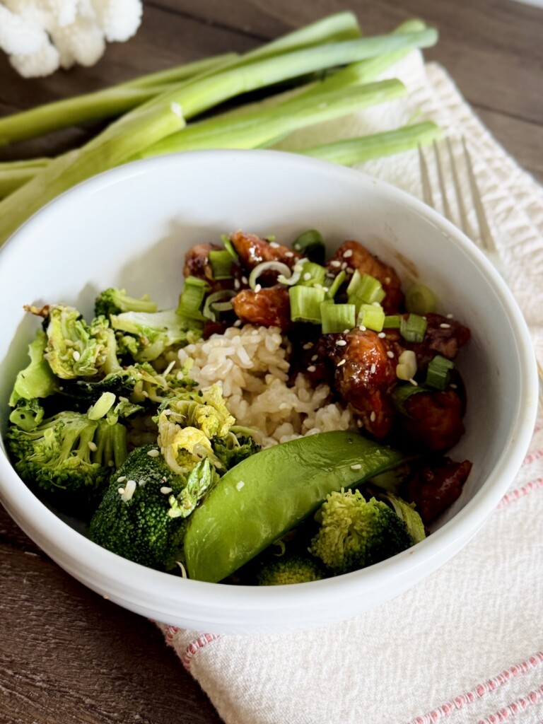 salmon bowl recipe portrait view