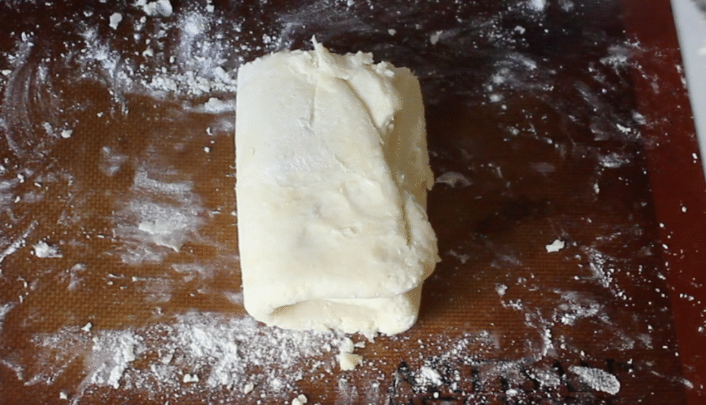 prepared puff pastry dough