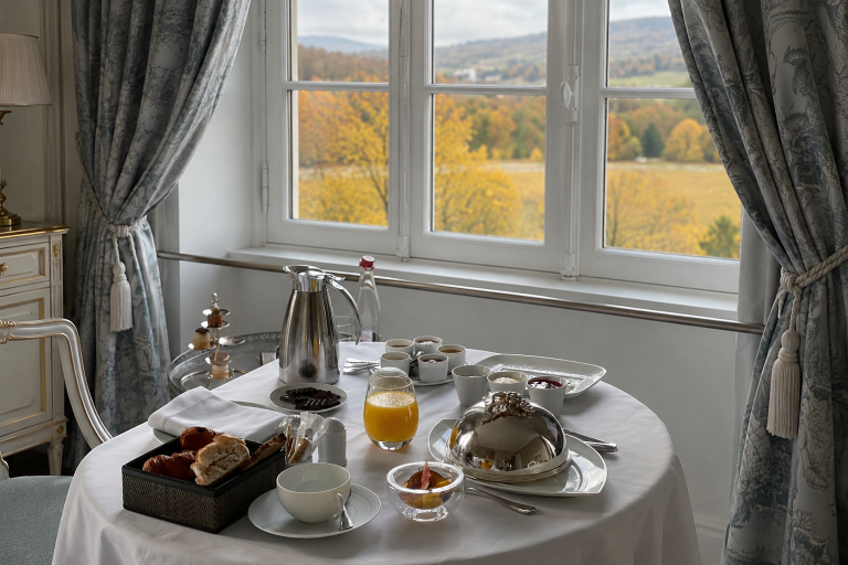 breakfast with a view